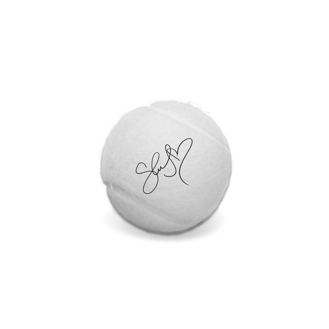 Signed Sloane Stephens Tennis Ball
