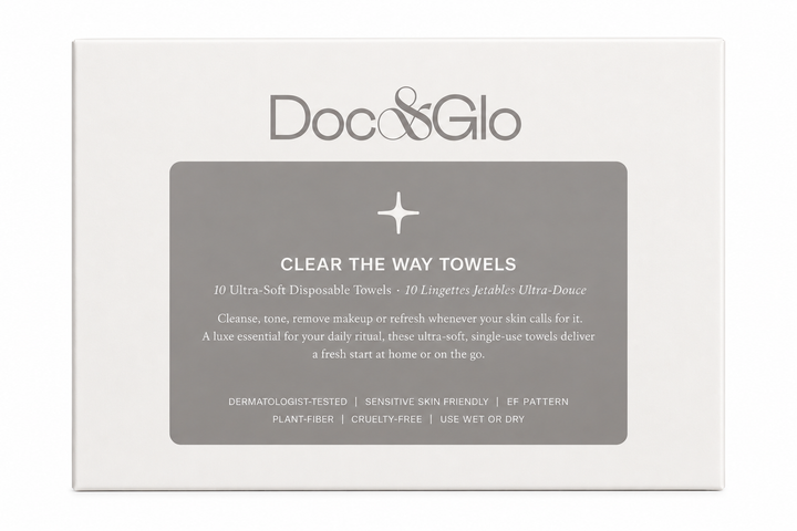 Clear The Way Face Towel Wipes