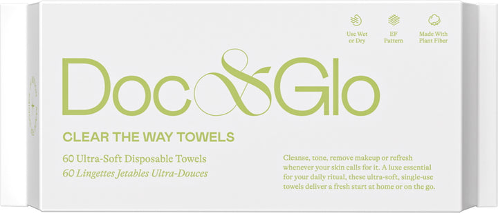 Clear The Way Face Towel Wipes