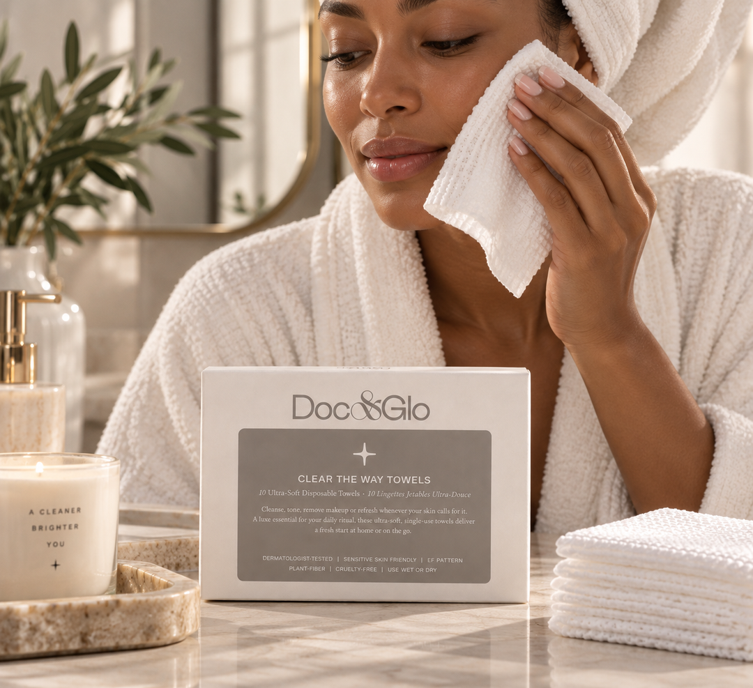 Clear The Way Face Towel Wipes