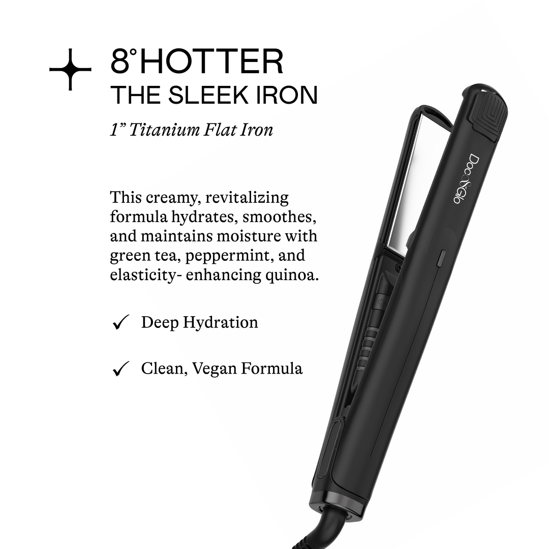 8° Hotter: The Sleek Hair Iron