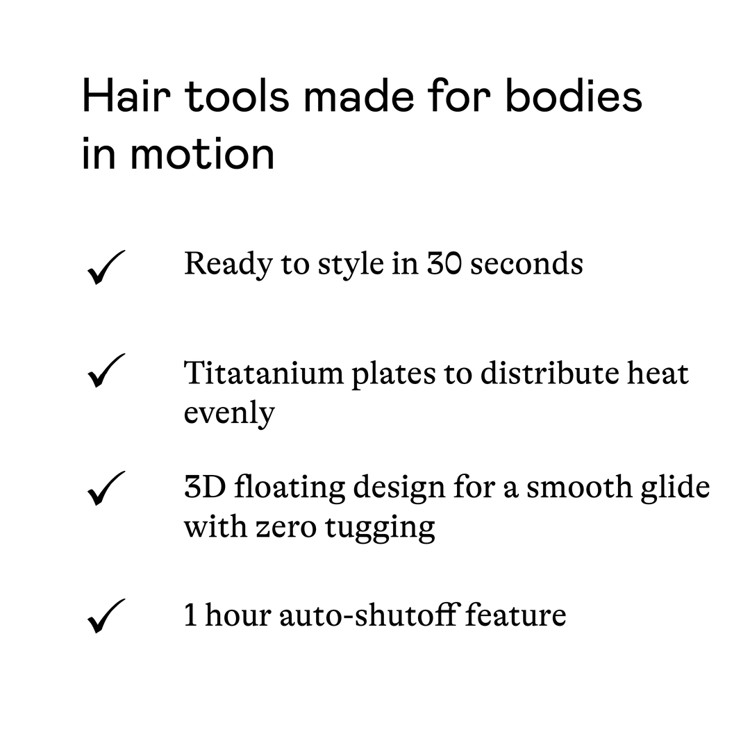 8° Hotter: The Sleek Hair Iron