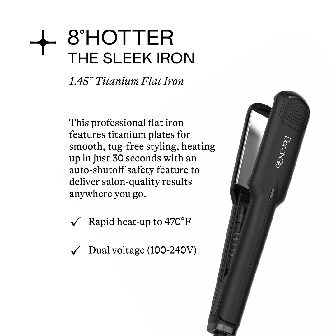 8° Hotter: The Sleek Hair Iron