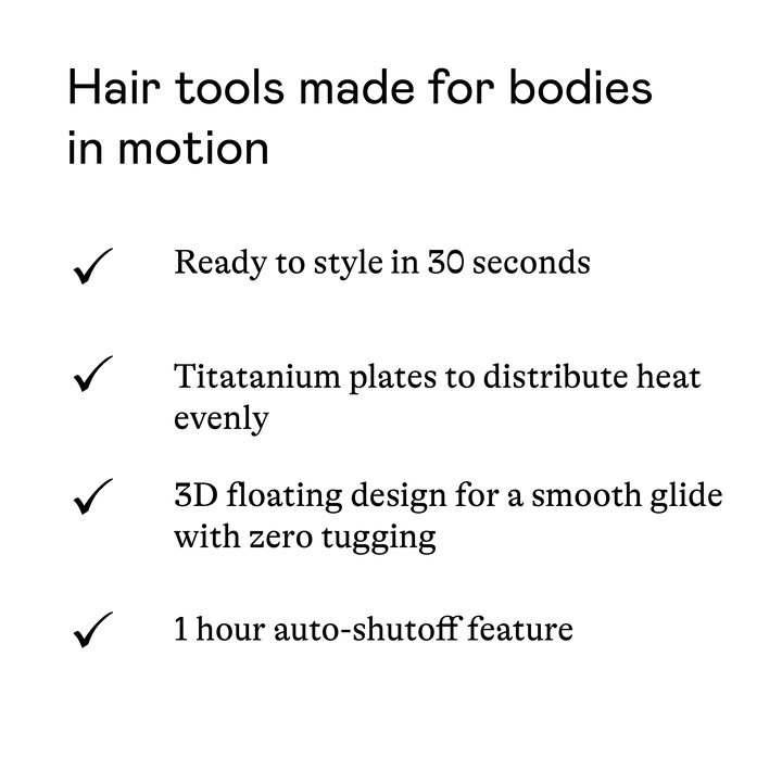 8° Hotter: The Sleek Hair Iron