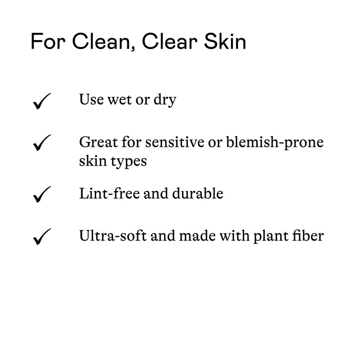 Clear The Way Face Towel Wipes