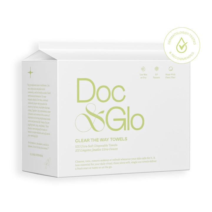 Clear The Way Face Towel Wipes